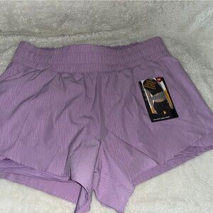 M new medium Avia Women's Lavender sports casual workout Shorts